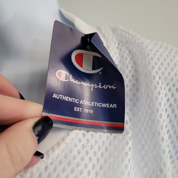 Champion see through netting crop top - Picture 3 of 4